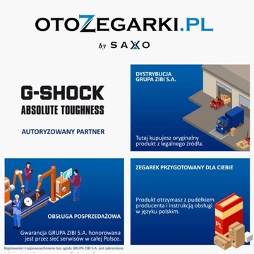 Zegarek Casio G-Shock GA-B001G-1AER Czarny SMART