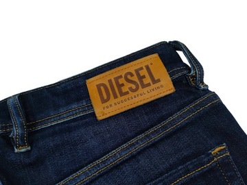 DIESEL SLEENKER-SKINNY MĘSKIE SPODNIE JEANS RURKI r. 29/32 pas80 dł107