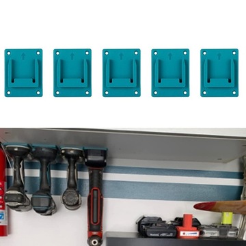10 держателей инструментов для отвертки 18 В на стене