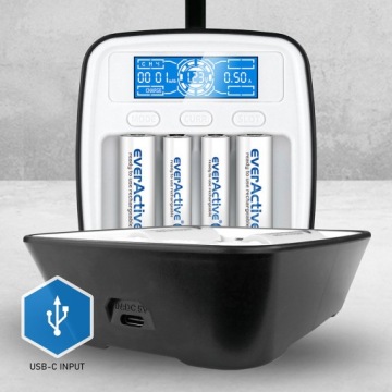 Процессор USB C Зарядное устройство NC-1000M NiMH NiCd R6 AA R3 AAA Обновление