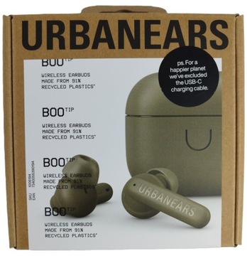 Беспроводные Bluetooth-наушники-вкладыши Urbanears BOO TIP, группа Marshall