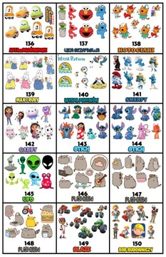 МОЮЩИЕСЯ ДЕТСКИЕ ТАТУ ВРЕМЕННЫЕ СУПЕР МАРИО - 8 ШТ. / 150 ДИЗАЙНОВ