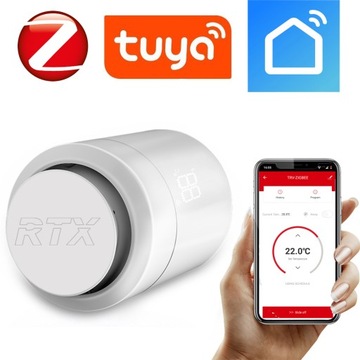 2x головка термостата + шлюз ZigBee LAN TUYA SET2