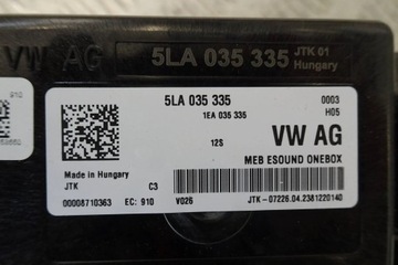 SKODA ENYAQ IV - MODUL ZVUKU REPRODUKTOR 5LA035335