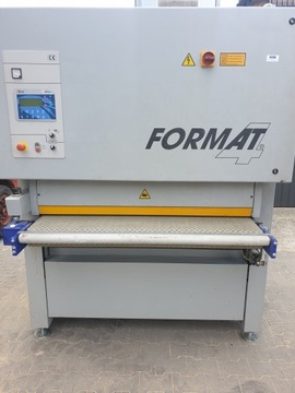 Широколенточная шлифовальная машина Felder формата 4, вакуумная швейная тарелка 130 см.