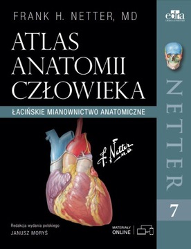 Atlas anatomii człowieka NETTER ŁACIŃSKIE MIANOWNICTWO