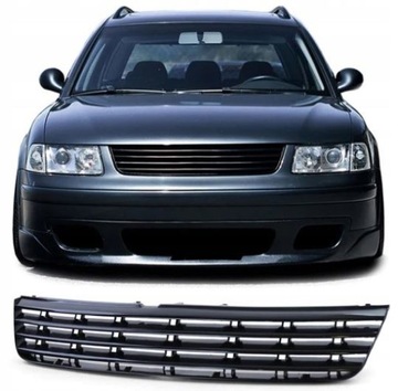 GRILL BEZ ZNACZKA VW PASSAT B5 96-01 BLACK