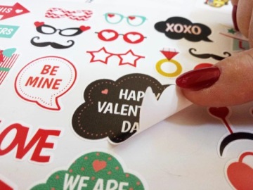 НАКЛЕЙКИ САМОКЛЕЯЩИЕСЯ ГОСТЕВАЯ КНИГА 4 19 шт.