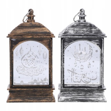 Eid Al- Vintage Lantern Lampiony ogrodowe 2 szt