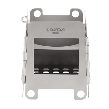 Lixada Portable Titanium Lightweight Folding Wood