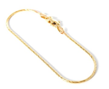ZŁOTA BRANSOLETKA 585 15,5 CM