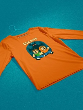 Блузка дитяча 99 ночі в лісі ROBLOX лонгслів для дитини 122-128