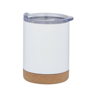 Kubek z korkowym dnem 360ml ze stali nierdzewnej
