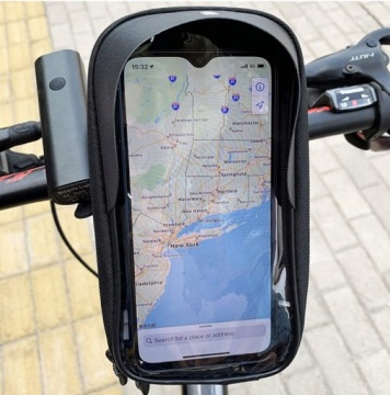 B-SOUL BICYCLE BAG FOR FRAME BLACK CARTON CASE Чехол для смартфона до 7 дюймов