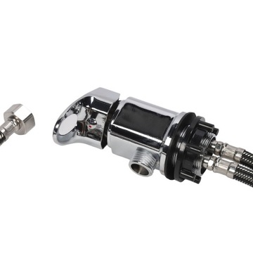 Набор с распылителем для шампуня 70 см. Смеситель 70 см. Мягкий шланг JE