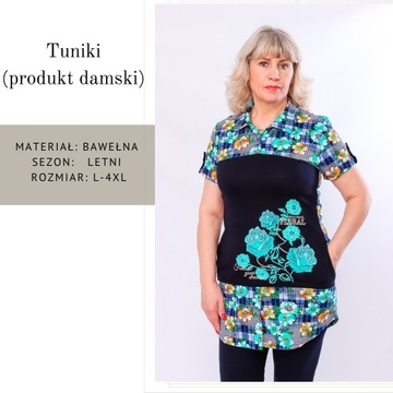 Tuniki (produkt damski), letni, 8057-005-33