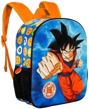 PLECAK 3D do przedszkola dla chłopca DRAGON BALL