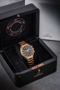 OMEGA SPEEDMASTER SCHUMACHER LIMITED EDITION XXX|555 18K GOLD 42MM/KPL.