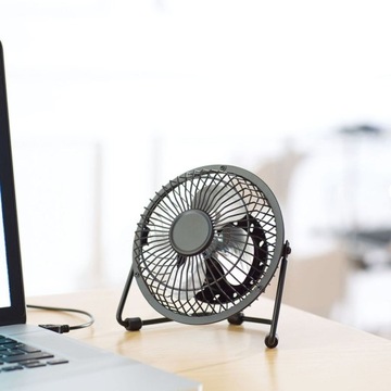 ВЕНТИЛЯТОР USB СТАНДАРТНЫЙ МЕТАЛЛИЧЕСКИЙ НАСТОЛЬНЫЙ ВЕНТИЛЯТОР ДЛЯ ОФИСНОГО СТОЛКА