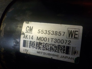 INSIGNIA ASTRA ZAFIRA 2.0 CDTI 11R A20DTH STARTÉR 55353857 M001T30072