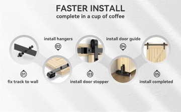 LOFT BARN DOOR РЕТРО ПРОМЫШЛЕННАЯ система раздвижных дверей