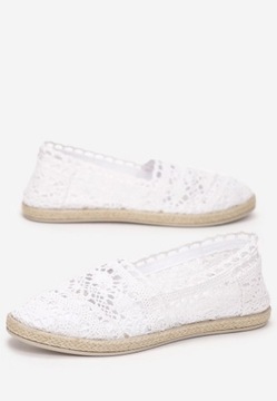 Белые эспадрильи 38