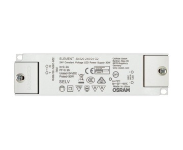 Zasilacz Driver LED ELEMENT 30/220-240/24 G2 Osram