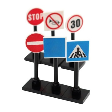 ZESTAW ZNAKÓW DROGOWYCH LALEK KREATYWNA