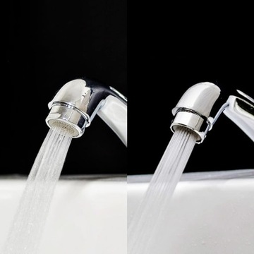 ПЕРЛАТОР КРАН ECO ХРОМ ПЛАСТИК УНИВЕРСАЛЬНЫЙ