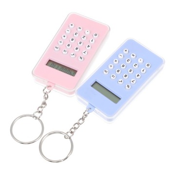 Mini kieszonkowy breloczek z kalkulatorem elektronicznym