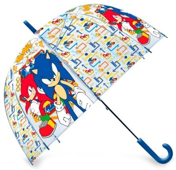 Głęboki Parasol Parasolka Jeż Sonic Knuckles Tails