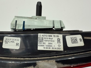 MERCEDES E TŘÍDA A213 W213 KOMBI LED SVĚTLO ZADNÍ PRAVÁ A2139067805