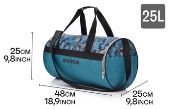 СУМКА ДЛЯ ТРЕНИРОВКИ ДЛЯ БАССЕЙНА METEOR SIGGY 25 Л