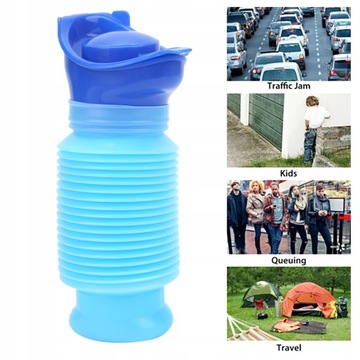 TOALETA PRZENOŚNA TURYSTYCZNA WIADRO WC 750ML