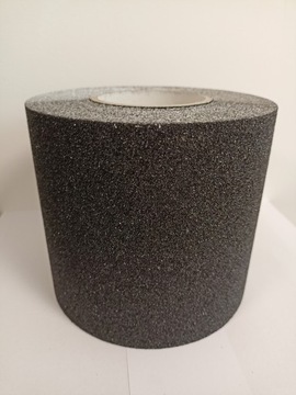 Taśma antypoślizgowa samoprzylepna 150mm/18m schody klej -30°C czarna