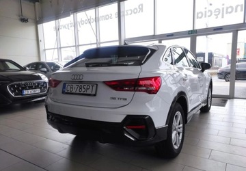 Audi Q3 II SUV 1.5 35 TFSI 150KM 2023 Audi Q3 Sportback Salon Polska Sportback bogaty dwukolorowy Coupe SUV 1.5