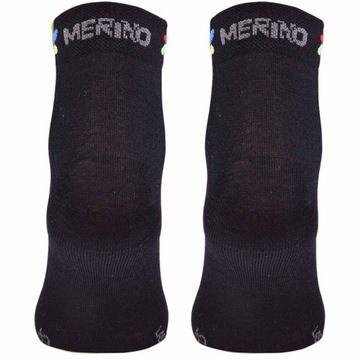 Skarpety sportowe z wełny merynosa merino 42-45