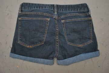 Modne Spodenki jeans Gap 28/6r M 38 Skinny z USA