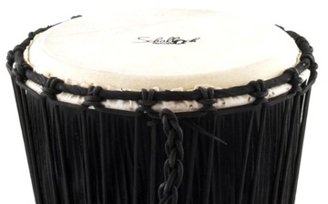 Jembe Pro маленький барабан 8 '' красное дерево, козья кожа, шнур 4 мм 700.s Schalloch