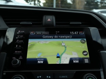 Honda Civic X Hatchback 5d Facelifting 1,0 VTEC TURBO 126KM 2021 Honda Civic 1.0 VTEC Turbo, Salon Polska, zdjęcie 11