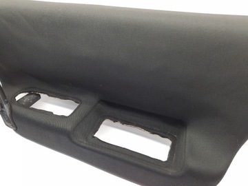 Renault Scenic 2 II - Обивка дверной панели ПЕРЕДНЕЙ СПРАВА - МАТЕРИАЛ ЧЕРНЫЙ