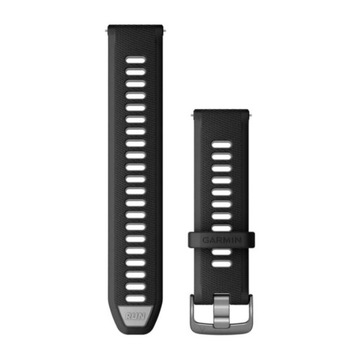 Garmin Paski Quick Release 22mm - Black/Powder grey, 010-11251-A0