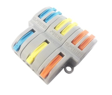 KOSTKA ELEKTRYCZNA ROZGAŁĘŹNIK 3->6PIN FD-36