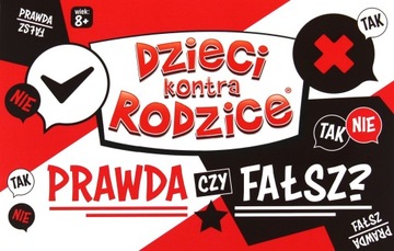 Gra planszowa Kangur Dzieci kontra Rodzice Prawda czy Fałsz?
