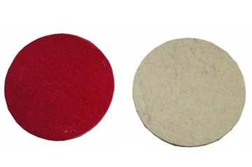 FILC POLERSKI Z RZEPEM CZEPNY 125mm x 6 mm NA DYSK