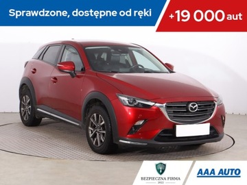 Mazda CX-3 Crossover 2.0 SKY-G 120KM 2018 Mazda CX-3 2.0 Skyactiv-G, Salon Polska, Skóra