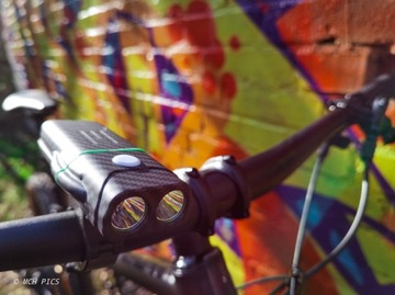 ФОНАРЬ ВЕЛОСИПЕДНАЯ ЛАМПА USB ПЕРЕДНИЙ КРОНШТЕЙН VAYOX