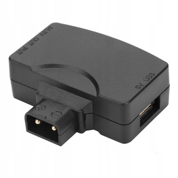 D Stuknij w złącze adaptera USB 5 V do