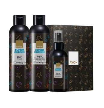 Avon Zestaw Kosmetyków Dla Chłopczyka Perfum Szampon Żel W Pudełku