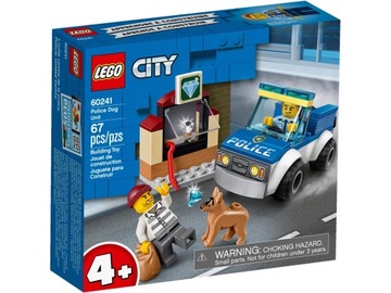 Klocki LEGO City 60241 - Oddział policyjny z psem